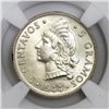 Image 1 : Dominican Republic, 5 centavos, 1944, NGC MS 64, ex-P.H. Davis.