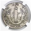 Image 2 : Quito, Ecuador, 4 reales, 1842MV, NGC VF 25.