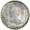 Image 1 : Guadalajara, Mexico, bust 8 reales, Ferdinand VII, 1821FS, one fleur over two in shield.