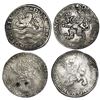 Image 1 : Lot of four Netherlands (United) "lion" daalders: Zeeland, 1597; Holland, undated type (mid-1500s); 