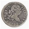 Image 1 : Lima, Peru, bust 1/4 real, Charles IV, 1792IJ, ex-Johnson, ex-Reinhart.
