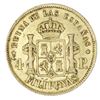 Image 2 : Philippines (under Spain), gold 4 pesos, Isabel II, 1868.