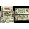 Image 1 : Lot of five obsolete remainder notes, mid-1800s.