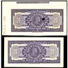 Image 2 : Lot of two Bogota, Colombia, Banco de la Republica, 20 pesos oro, series DD notes: issued example, 1