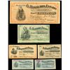 Image 1 : Lot of eight Popayan, Colombia, Banco del Estado notes of 1900.