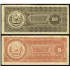 Image 2 : Lot of two Puerto Plata, Dominican Republic, Banco de la Compania de Credito, no date (1880-9) remai