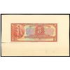 Image 1 : Lot of three Haiti, Banque Nationale de la Republique proofs: 5 gourdes front and back proof, 1919 (