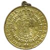 Image 2 : Madrid, Spain, gold bust 4 escudos, Charles III, 1782JD, with soldered gold loop.