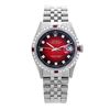 Image 1 : Rolex Pre-owned 36mm Mens Red Vignette Stainless Steel - REF-580Y2W