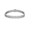 Image 1 : 2.07 CTW Diamond Bracelet 18K White Gold - REF-295M3F