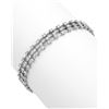 Image 1 : 3.48 CTW Diamond Bracelet 18K White Gold - REF-301M8F