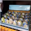 Image 2 : LOT OF METAL EASTER EGG CANNISTERS AND CANDY JARS