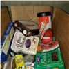 Image 2 : BOX OF GROCERY ITEMS AND BAKING CUPS