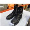 Image 2 : HARLEY DAVIDSON SIZE 9 LEATHER BOOTS