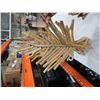 Image 2 : 2 DRIFT WOOD TREES AND ORANGE TOTE OF ESTATE GOODS