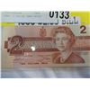 Image 2 : 1986 2 DOLLAR BANK NOTE
