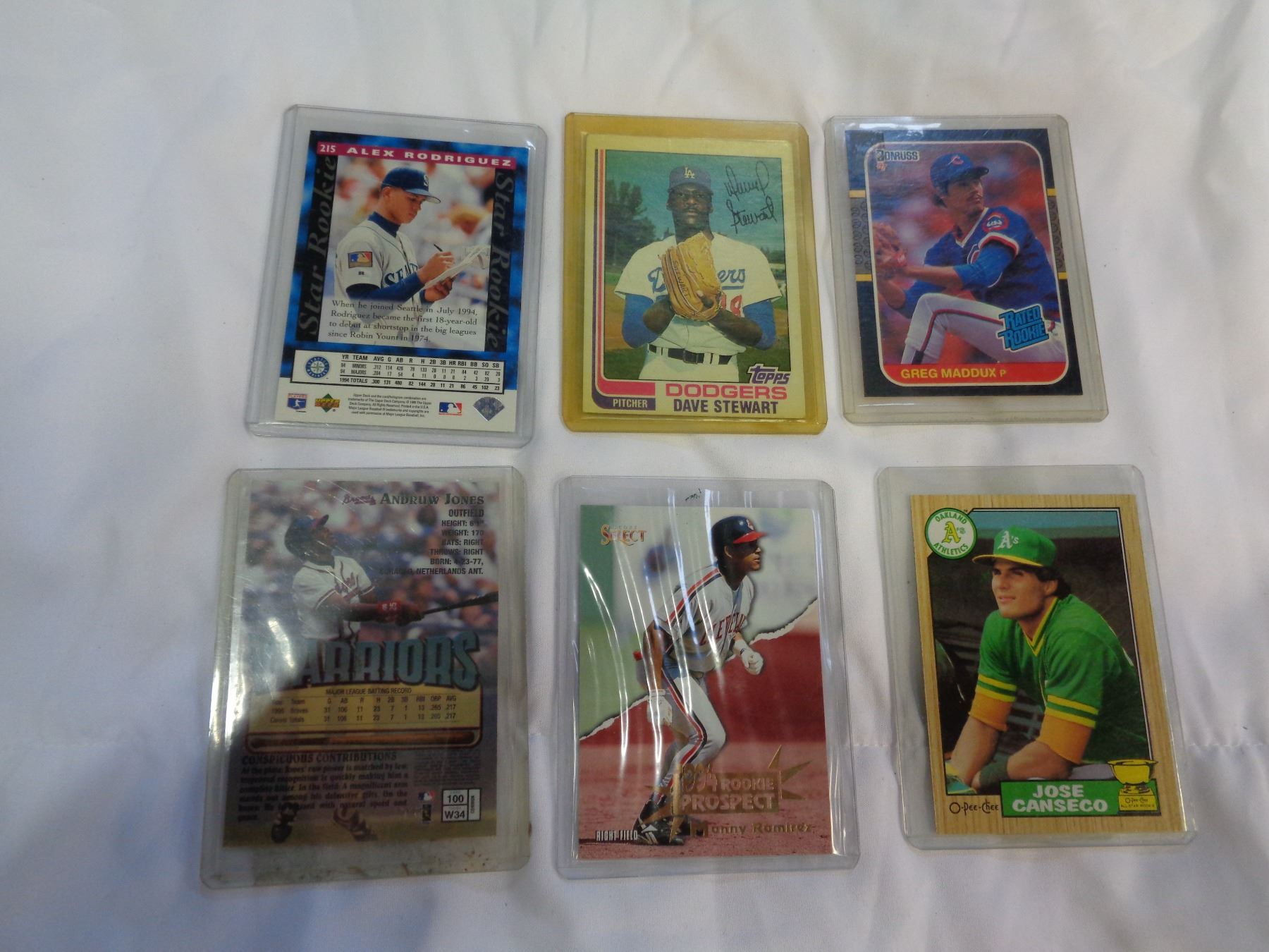 12 HIGH BOOK VALUE MLB ROOKIE CARDS VARIOUS YEARS Big Valley Auction