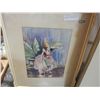 Image 2 : 2 LARGE GILT FRAMED SIGNED WATERCOLORS HAROLD SMITH FAULKNER