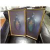 Image 1 : TWO FRAMED PASTELS OF NATIVE GIRLS BY CHRISTOFFERSON