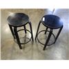 Image 2 : 2 ARTEK BLACK STOOLS