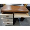 Image 2 : PALLISAR DESK W/ 4 DRAWERS