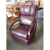 Image 2 : LAZYBOY LEATHER SWIVEL RECLINER