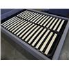 Image 3 : GREY FABRIC DOUBLE SIZE BED WITH HYDRAULIC LIFT UNDERBED STORAGE