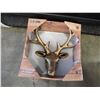 Image 2 : NEW BLACK FRAMED CHALK BOARD AND STAG DECORATION