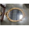 Image 2 : WOOD FRAMED MIRROR AND MIRROR