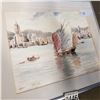 Image 2 : 2 PRINTS AND WATER COLOUR SIGNED BY ARTIST