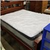 Image 2 : QUEEN SIZE SEALY 4" EURO TOP MAYBERRY MATTRESS MEDIUM FIRM