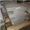 Image 1 : 84 SQ/FT GREY ITALIAN PORCELAIN 12 x 24 INCH TILE 6-1/2 BOXES - RETAIL $3.99 SQ/FT