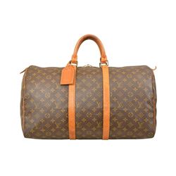 Louis Vuitton Monogram Keepall 50 Duffel Bag