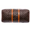 Image 4 : Louis Vuitton Monogram Keepall 55 Duffel Bag
