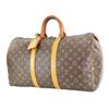 Image 1 : Louis Vuitton Monogram Keepall 45 Duffel Bag