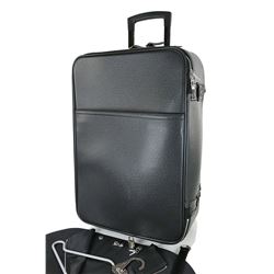 LOUIS VUITTON Pegase 55 Taiga Leather Rolling Suitcase