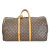 Image 2 : Louis Vuitton Monogram Keepall 55 Duffel Bag