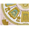 Image 4 : Authentic HERMES "Poste et Cavalerie" Pink 100% Silk Scarf