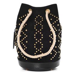 Yves St. Laurent Suede Bucket Bag