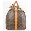 Image 5 : Louis Vuitton Monogram Keepall 55 Bandouliere Duffel Bag