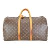 Image 2 : Louis Vuitton Monogram Keepall 50 Duffel Bag