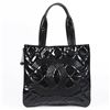 Image 1 : Chanel Patent Leather Tote Ba