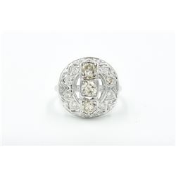 White Gold Diamond Ring