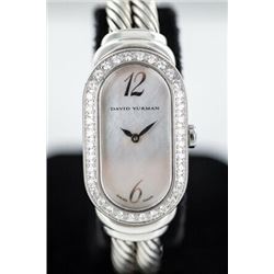 David Yurman Diamond Mother of Pearl Watch