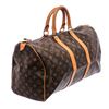 Image 2 : Louis Vuitton Mongram Keepall 45 Duffel Bag