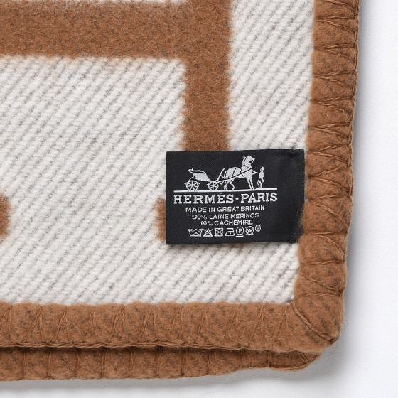 vintage hermes blanket