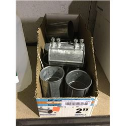 Case of EMT set screw coupling EMT Tubing 2"