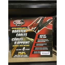 Road Power Extra Heavy-Duty Booster Cables 12'
