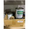 Image 1 : Case of Sunproof Semi-Gloss Exterior House and Trim Paint Acrylic Latex Ultra Deep Base (4 x 840mL)
