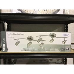 UberHausSet of Two 3-Light Track Fixtures